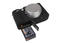 Silicone Gel Camera Case Compatible For Fujifilm x100v Protective Rubber Soft Camera Cover Bag Black