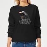 Fantastic Beasts Tribal Niffler Women's Sweatshirt - Black - S