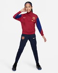 F.C. Barcelona Strike Older Kids' Nike Dri-FIT Football Knit Tracksuit