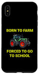 Coque pour iPhone XS Max Agriculteur Tracteur Paysan Agriculture Enfants Cadeaux