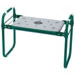 Draper Tools foldbar havesæde/knæstøtte jern i grøn 64970