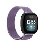 Milanese Loop Armband Fitbit Versa 3/Sense Lila