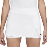 NIKE Women's Nikecourt Dri-fit Victory Skirt, White/Black, L