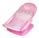 LADIDA Pink Dolphin Foldable &Adjustable Home & Travel Baby Bath Bather Seat 087