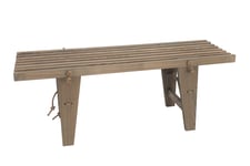 Hillerstorp Ecobench bänk Gråoljad ask 120 cm