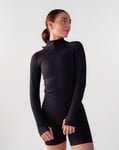 Bumpro Perfect Rib Sweatshirt Turtleneck Black - M