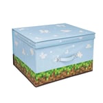 Large Storage Box Collapsible Folding Jumbo Toy Chest Kids Room Pixel Design