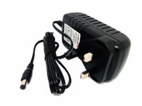 15V Mains 2a UK ac/dc Power Adaptor for SYS1308-2415-W3U Plustek Slide Scanner