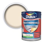 Dulux Weathershield Smooth Masonry Paint - Magnolia - 5L