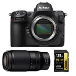 Nikon Z8 Boîtier+Nikon Z 70-180mm F2.8 NIKKOR+Lexar 128Go Carte mémoire SDXC professionnelle 2000x UHS-II