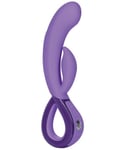 Rabbit Vibrator Sex Toys 10 Speed G-Spot Clit Vibrating Dildo Silicone For Women