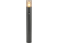 Orno Salvia Trädgårdsarmatur, Stolpe Med Pir-Sensor, E27, Max. 15W, Ip54, 50Cm, Grå