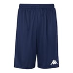 Kappa CALUSO Short de Basket-Ball Homme, Navy Blue, FR : Taille Unique (Taille Fabricant : 10Y)