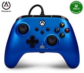 Manette câblée améliorée PowerA pour Xbox Series X|S - Sapphire Fade