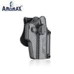Amomax - Per-Fit QR Universal Hylster - Karbon/Svart