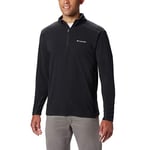 Columbia Men's Klamath Range Ii Half Zip Hiking Shirt, Black, XL