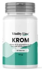 Vitality Line Krom 125 µg 90 Tabletter