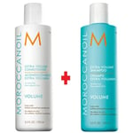 🔥 Moroccanoil Extra Volume DUO Shampoo 250ml + Conditioner 250ml 🔥