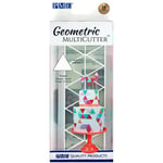 PME Geometric MultiCutter for Cake Design - Triangle, Small Size, 0.75 Inch,White