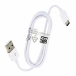 Câble 1.5M USB-Micro USB Origine Samsung Blanc pour Galaxy Core 4G