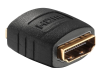 Purelink PureInstall PI020 - HDMI gender changer with Ethernet - HDMI hona till HDMI hona - svart
