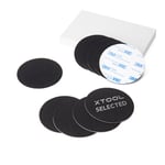 xTool Leaterette Patch Round Black - 10pcs