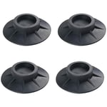 (Black) Anti Vibration Washer Dryer Support Pads Rubber Easy To