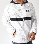 Size Large - Adidas Originals Marble Top Windbreaker Hooded Jacket - Dh3880