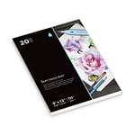 Spectrum Noir 9"x12" Premium Watercolour Paper Pad, White, 9" x 12"