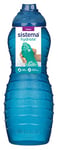 Sistema Twist 'n' Sip Davina Sports Water Bottle | Leakproof Water Bottle | 700 ml | BPA-Free | Assorted Colours
