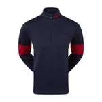 Ribbed Chill-Out Xp: M Navy With Bright Red