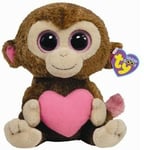 Ty Beanie Boo Boos 36030 Casanova the Valentine Monkey with Heart Regular 15cm