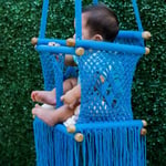 Support Pour Hamac Bébé | Hauteur 160 Cm | Poids Max 50 Kg | Acier Noir | Sans Perçage
