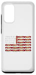 Coque pour Galaxy S20 Hot Dog Drapeau américain 4 juillet patriotique été barbecue drôle