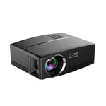 LUFKLAHN Household Mini Projector, LED Portable Home Entertainment 1080P HD Projector (Size : UK)