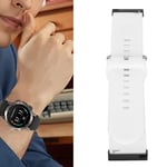 Silicone Smartwatch Band Replacement Watch Strap For Suunto7(White ) GGM