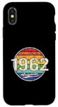 iPhone X/XS Classic 1962 Year Original Retro Vintage Birthday Est 1962 Case