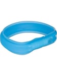 Trixie Flash light Tape USB silicone M-L: 50 cm/30 mm blue