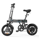 iScooter EB1 Elcykel 500W Motor 36V 7.8Ah Batteri 40km Max Räckvidd 14 Tums Hopfällbar Elcykel