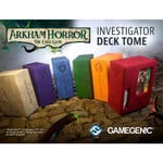 Arkham Horror TCG Deck Tome Gray GameGenic Investigator Deck Tome