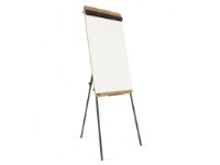 Rocada Natur flipchart whiteboard vit / Natur 1210x140x800mm (1st)