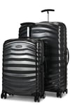 Samsonite Lite-Shock Sport 55cm & 75cm CURV Luggage Set Black
