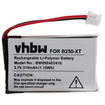 vhbw Batterie compatible avec BlueParrot Vxi B250-XT, B250-XT+, B350-XT, V100 casque audio, écouteurs sans fil (310mAh, 3,7V, Li-polymère)