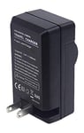 Amsahr Digital Mini Battery Travel Charger for JVC BN-V207, BN-V207U, AA-V20EK, GR-DVF1 Camera