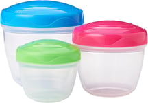 Sistema to GO Snack 'N' Nest Food Storage Containers | 150 Ml, 305 Ml, 520 Ml | 