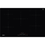 Neff N70 80cm 5 Zone Induction Hob with CombiZone - Bevelled Front Edge Black