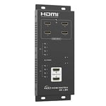 Premium Cord Commutateur Matrice HDMI 4 : 2 avec Audio Résolution 4 kx2k