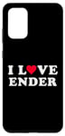 Coque pour Galaxy S20+ I Love Ender Nom assorti Girlfriend & Boyfriend Ender