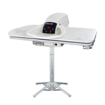 Steam Ironing Press 101HD-White Professional 2600w 101cm & Stand + EZOff Cleaner