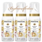 3 X Pantene Pro-V CHEAT DAY Dry Shampoo Foam  50 ML - Sulphate Free Best Price